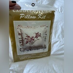Candlewicking Kit Designs  Needlework Vintage Embroidery Pillow NIP